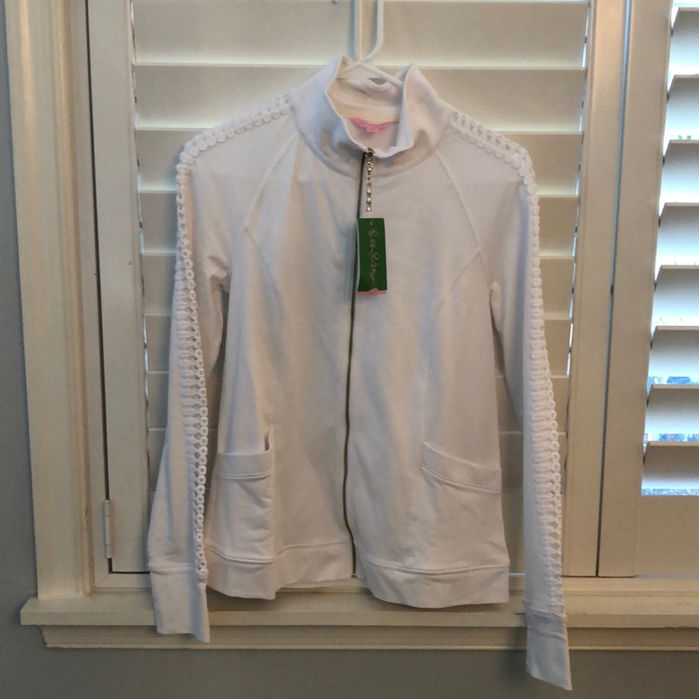 Glitter Stripe Pineapple Zip-up